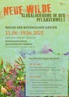 11.-19. Juni: Woche der Botanischen Gärten 