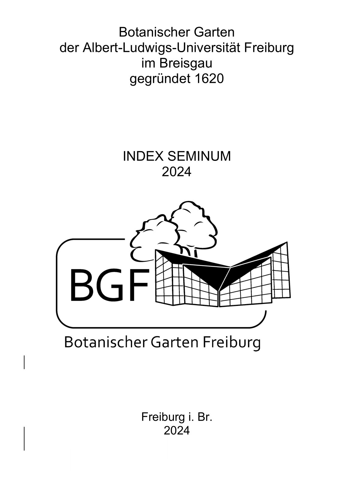 Deckblatt Samenkatalog 2024